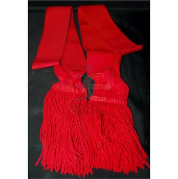 Red Shoulder Sash Sergeants Ceremonial & Parade British Army Scarlet Red  Colour