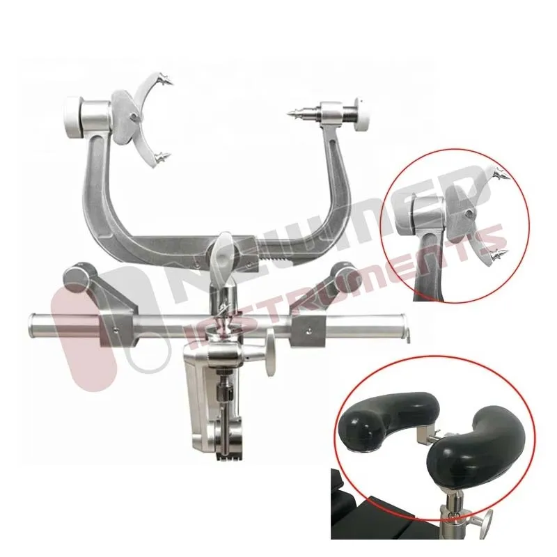 Neurosurgery Brain Surgery Mayfield Three Point Skull Clamp Doro 3 Pin Head Frame