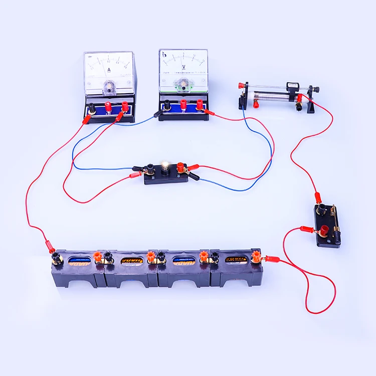 Physics Science Lab Learning Circuit Kit Electricity Experiment Set Circuit Kit for Kids Junior Senior High School Student