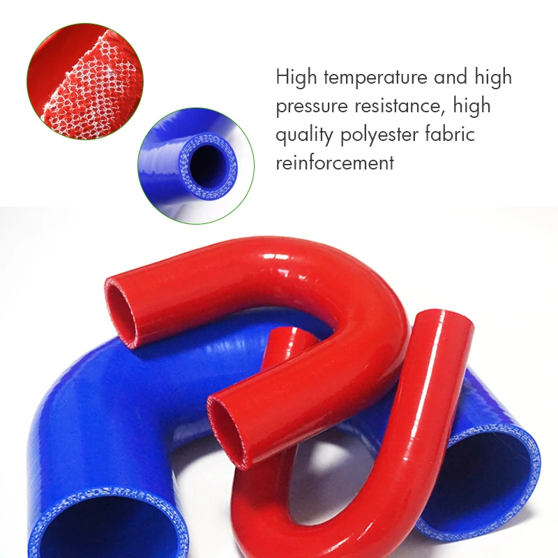 Multisize 4280mm 90 Degree Silicone Hose Bend Pipe Car Elbow Air