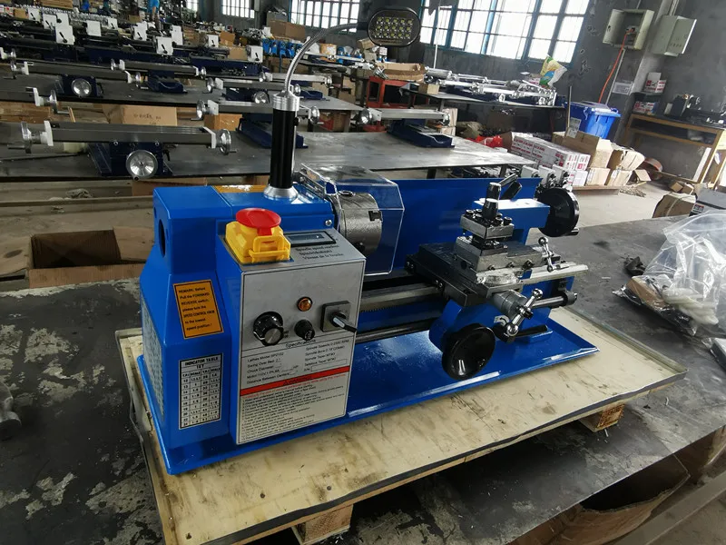 SUMORE SP2102 Variable Speed Belt Driven Hobby Bench Metal Mini Lathe Machine with Best Quality