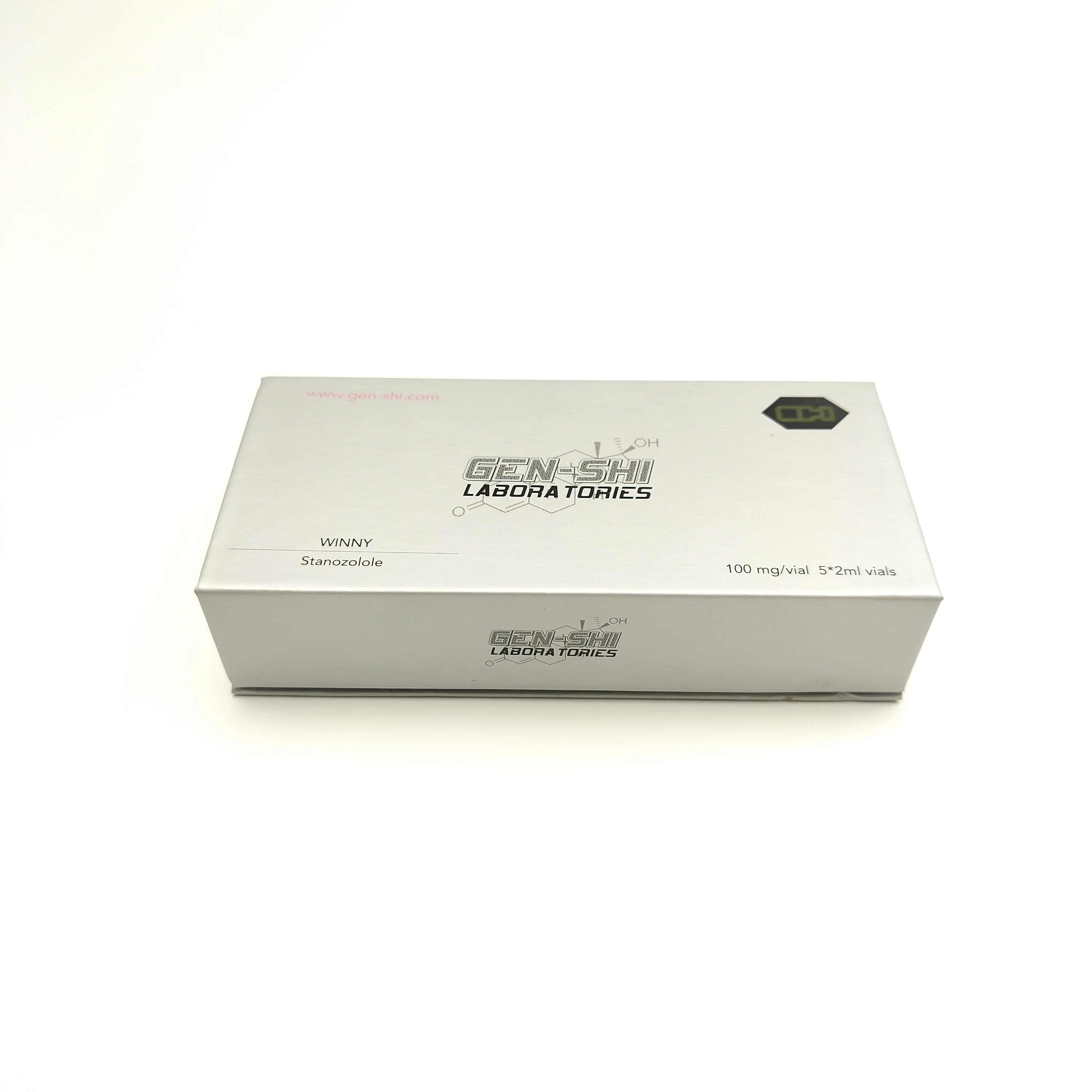 Custom Logo Design Recyclable UV Fluorescent Holographic Packaging Boxes