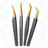 Pinzas para extensiones de pestañas