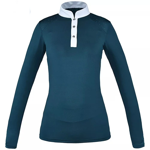 Chemise De Spectacle Équitation Pour Femme - Taille Moyenne - Stretch Performance - Occasion - Fabriquée En Italie