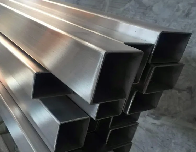Structure using 420 stainless steel square pipe