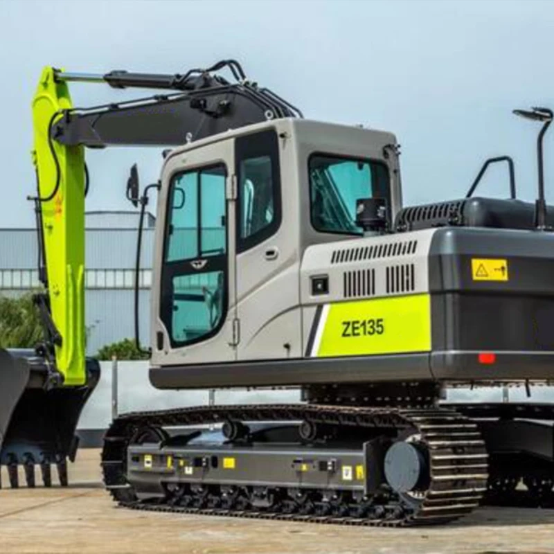 Chinese Made ZE215G Zoomlion 21 Ton Excavator With Cummins Engine
