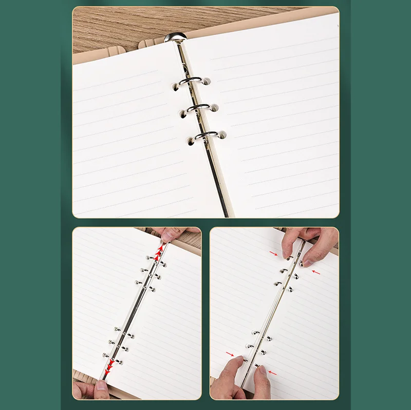 Высококачественное производство оптовая продажа ежедневник блокнот A5 индивидуальный