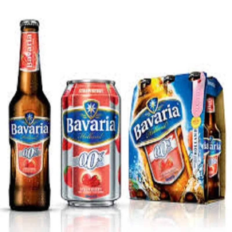 Wholesale Bavaria Non Alcoholic Beer 330ml Can Tinned Nonalcoholic