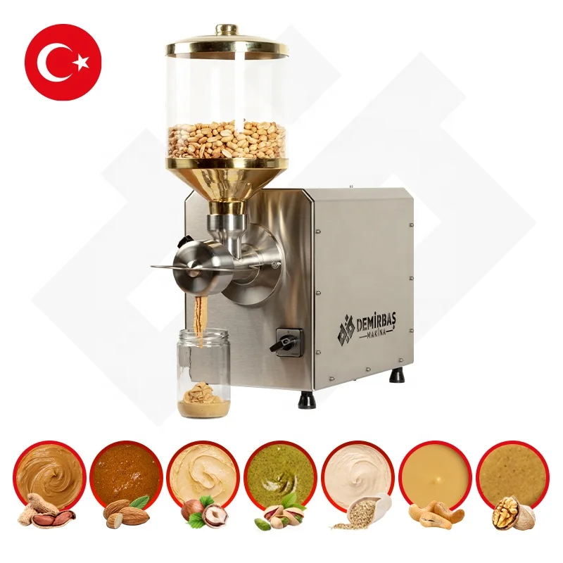 Nuts Butter Making Machine Nuts Grinding Mill Organic Production Machine Peanut Hazelnut Almond Pistachio Paste Machine