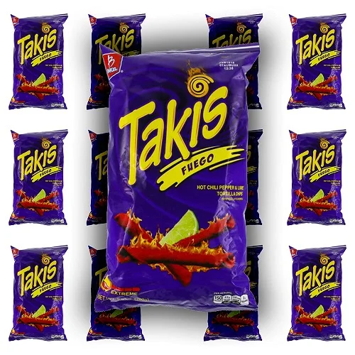 Wholesale Takis Fuego 70g Best These Rolled Tortilla Chips Takis Blue