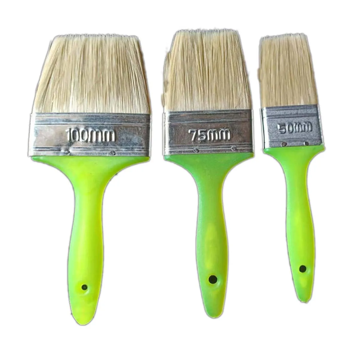 Bristle Brushes Handles And Tin Ferrules With Plastic Handle Paint