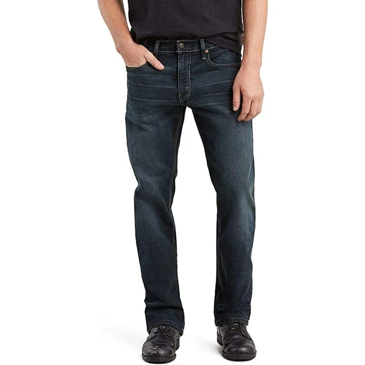 Nouvelle arrivée style streetwear blanc imprimé classique taille haute skinny jeans sur mesure pour hommes pour homme_voghion.com