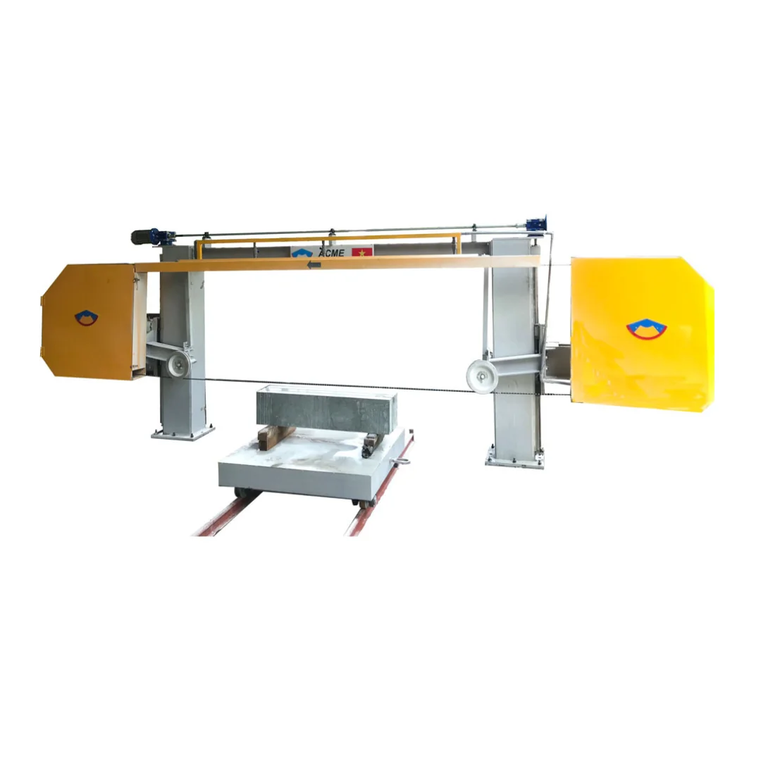 High Cutting Efficiency and Low Price Marble and Granite Stone Mono Wire Machine With Automatic Wire Tension Mode