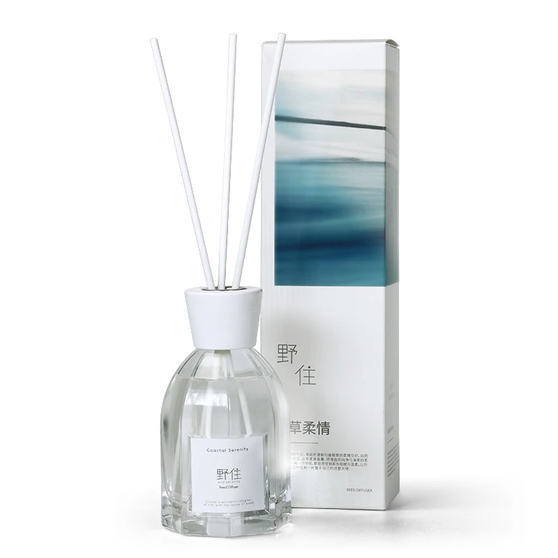 Stocks 80ml Heart Shape Luxury Custom Aromatherapy Glass Bottle Reed Diffuser Home Use New Fragrance Diffuser Gift Set