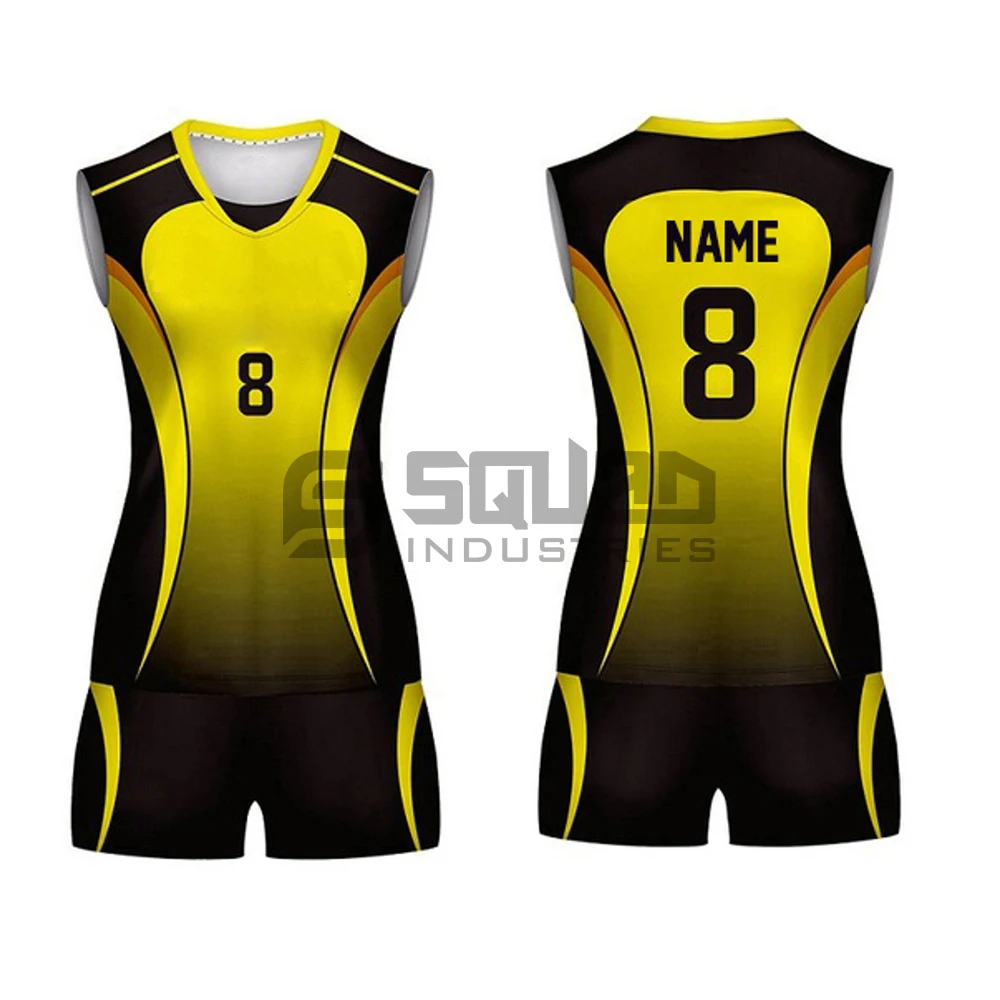 Volleyball Uniform Sublimated Volleyball Jersey Uniform Sublimation