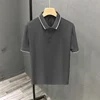 T75 manga corta gris oscuro