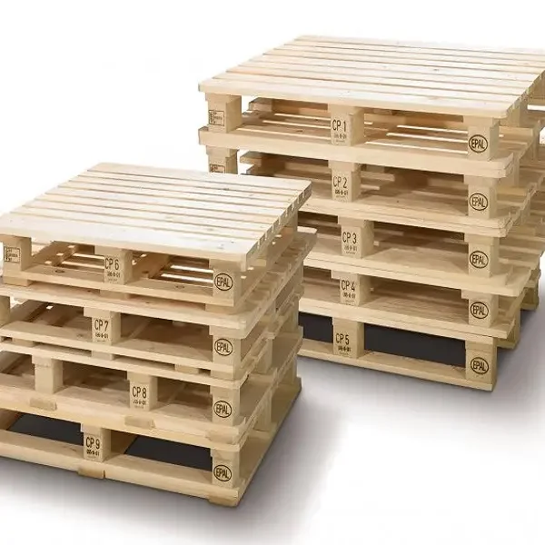 80 Pallets Press Wood Pallet Premium Quality Euro Pallets Epal Wood 120 ...