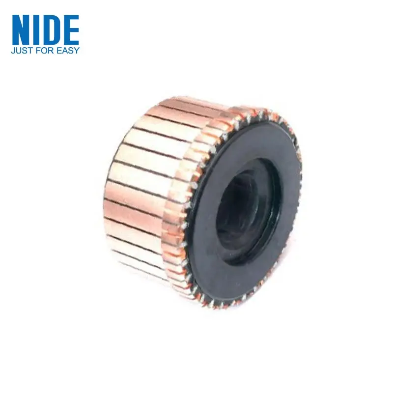 Customized DC Motor Coomutator Segmented AC Motor Commutator for Treadmill Motor Spare Parts