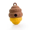 Filtre alimentaire en silicone marron + orange