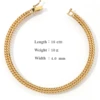 Chaîne gourmette 18 carats P1 50026150