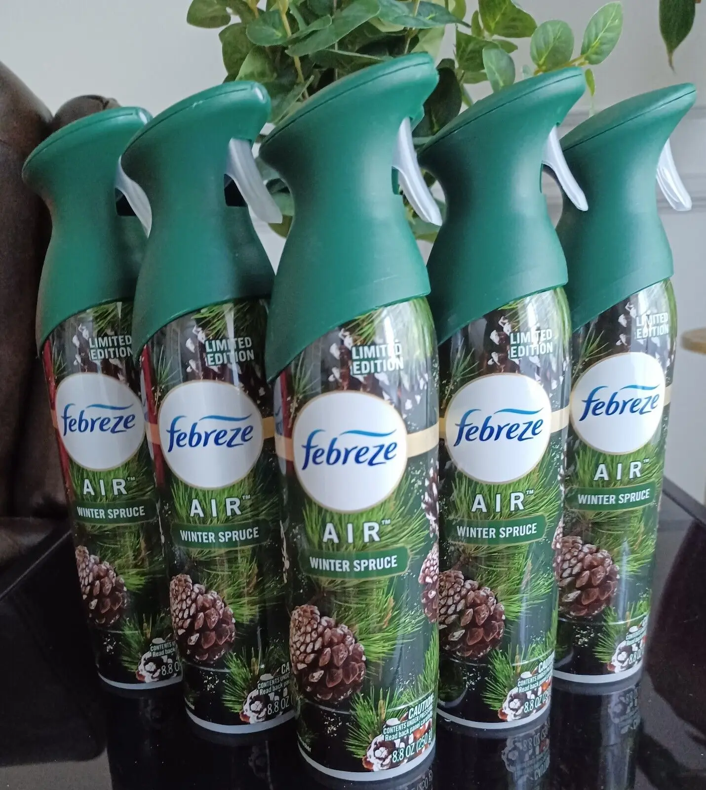 Febreze Winter Spruce Air Freshener Refresher Spray Limited Edition