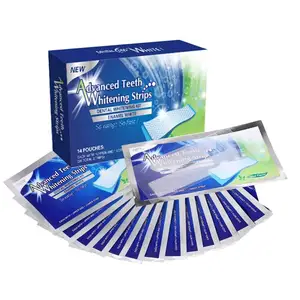 Cre st 3 D White strips 1 Hour Express Led Light 30 Levels Whiter 38 Strips