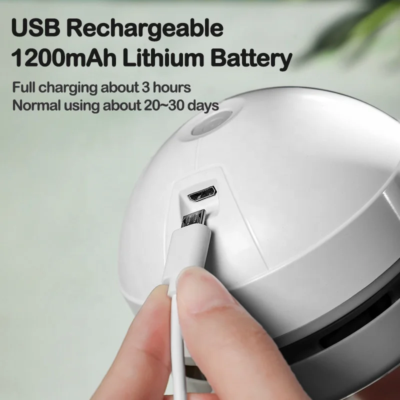M19 Desktop Vacuum Cleaner Mini Handheld Keyboard Cleaner 1200mAh Gap Sweeper Dust Removal Students Pencil Shavings Cleaning