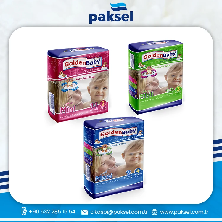 New Golden Baby Bay Diaper Mini 11 Pcs 3 To 6 Kg Buy Baby Diaper Pampers Baby Diapers Baby