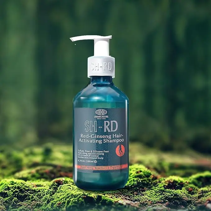 Dandruff Control Soothes Itchy Irritated Scalp Cleansing Sh-Rd Red-Ginseng Hair-Activating Shampoo