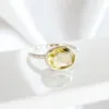 Lemon Quartz Silver