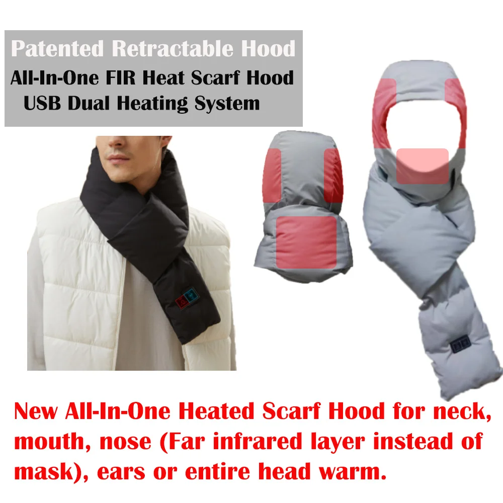 USB-шарф с электроподогревом