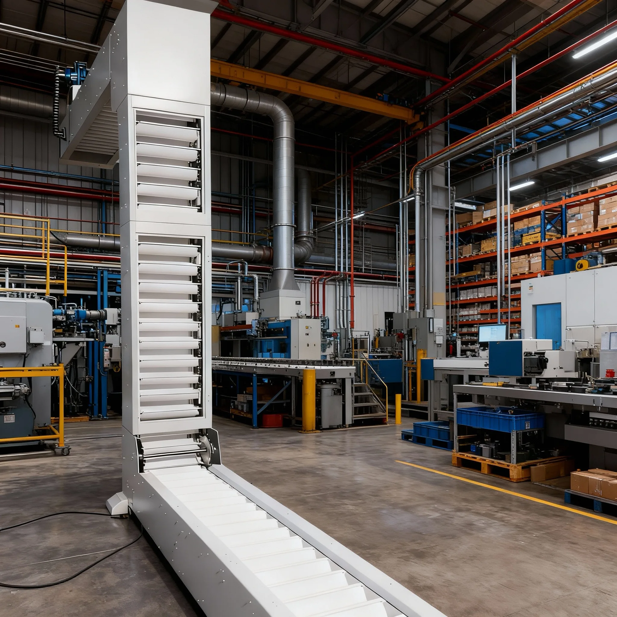 product stainless steel food grade conveyor feed hopper lift bucket lifting conveyor with hopper-3