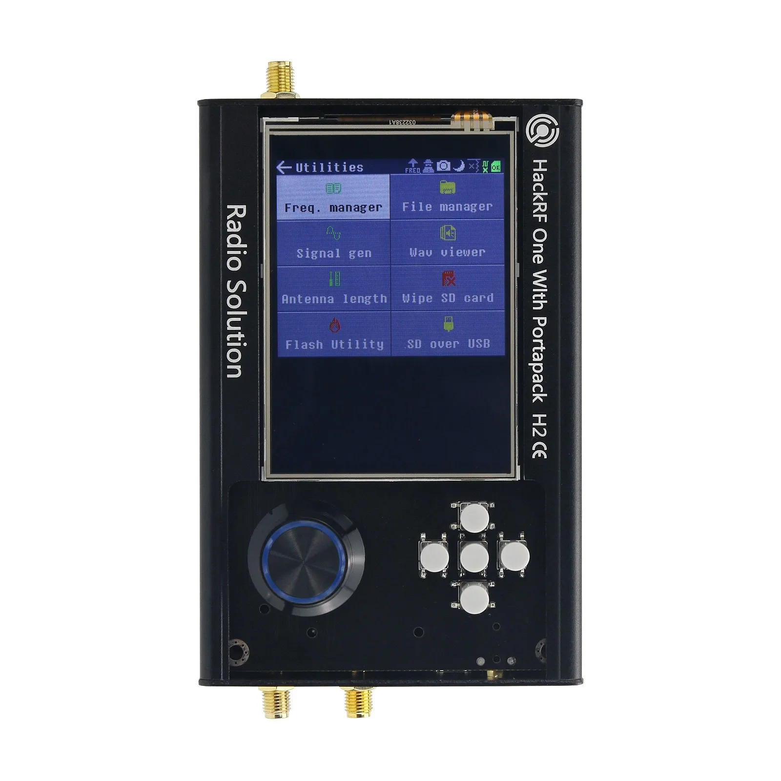 HackRF One ＆PortaPack HackRF One SDR Radio with Portapack H2 & Antennas - OEM