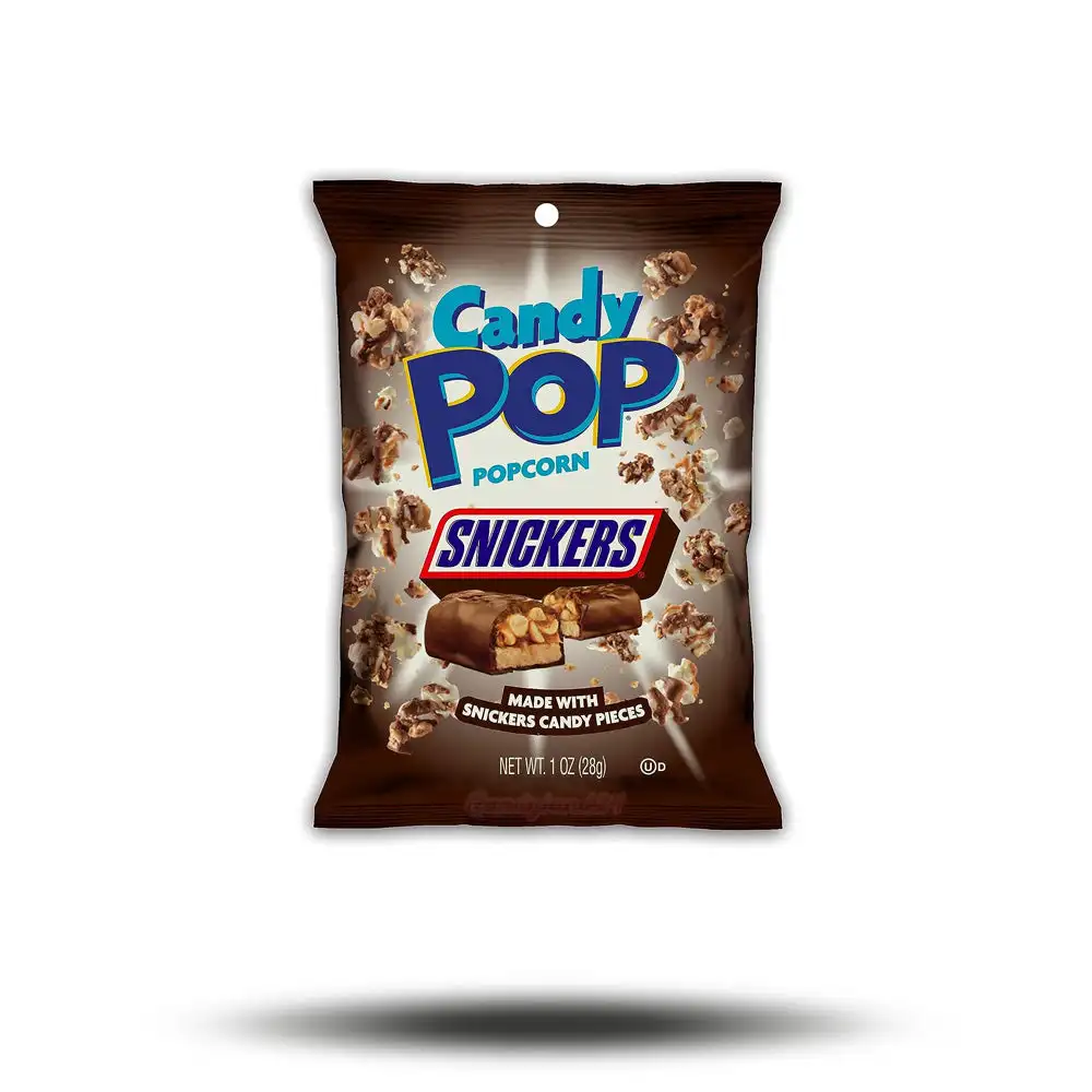 Candy Pop Popcorn Snickers 28g Buy Candy Pop Candy Pop Popcorn