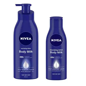 NIVEA Soft Light Moisturising Cream 100ml & NIVEA Nourishing Lotion Body Milk 200ml