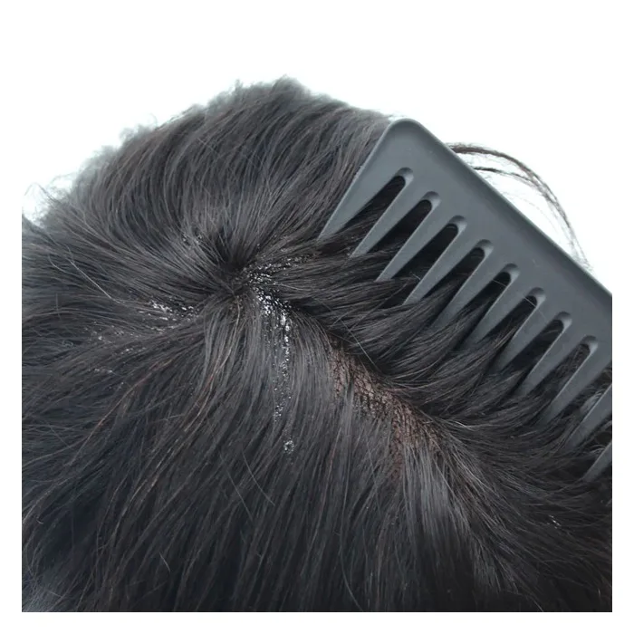 Extension Straight Unprocessed Natural Fashion Curly Straight Stylish Hairstyle Human Hair Wigs For Men Export From Bangladesh