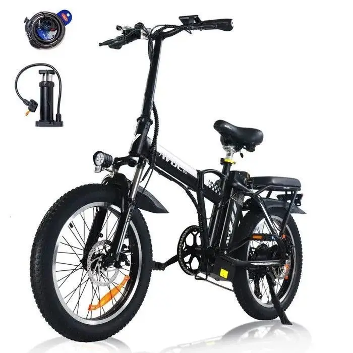 A20 Faltbares Elektrofahrrad 250W Motor 36V 11.4Ah Akku 50-100km 7 Geschwindigkeiten