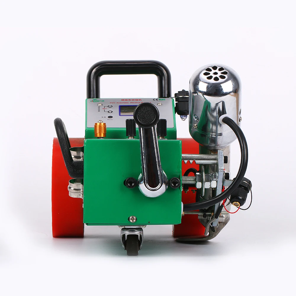 LC3000C Automatic Push-pull Tent Welding Machine Manufacturer Pond Pvc Tarpaulin Welding Machine Heat Sealing Machine
