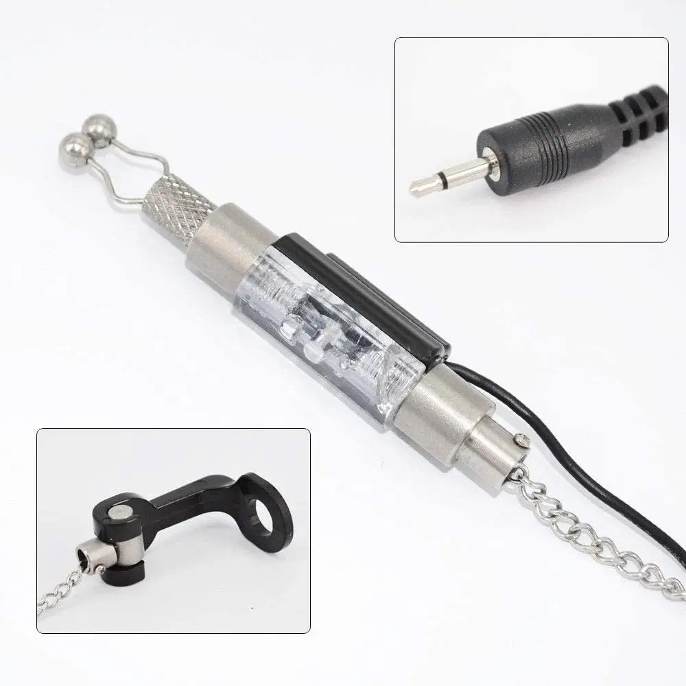 Fishing Swingers Drop Indicator 4pcs in Zipped Protection Case