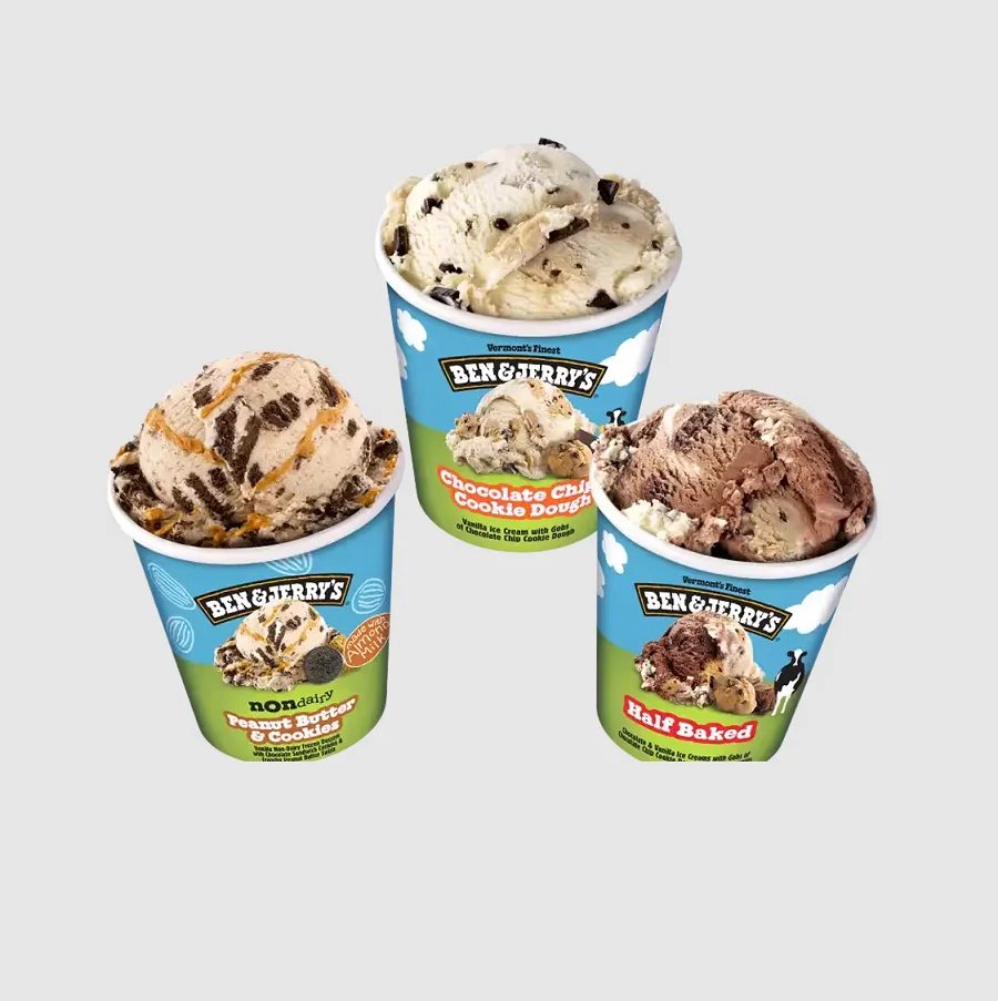 Original Ben & Jerry's Chocolate Chip Cookie Dough Ice Cream At Cheap ...