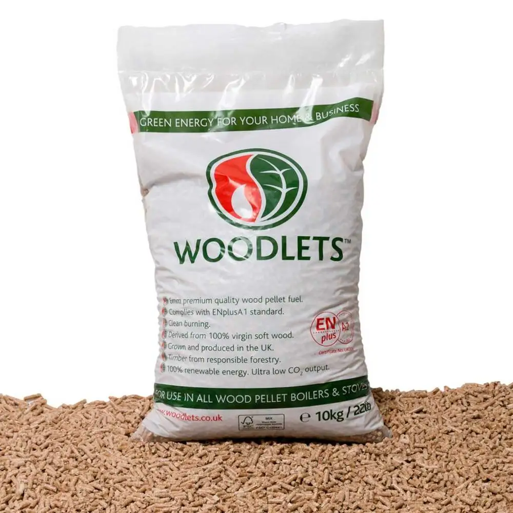 Europe Wood Pellets Din Plus / Enplusa1 Wood Pellets From Thailand