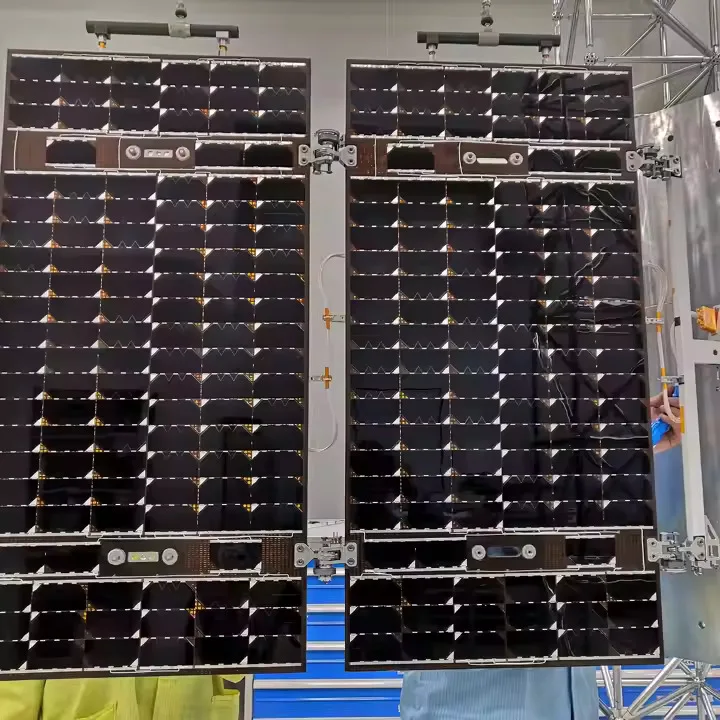 High Quality Rigid GaAs Solar Wing Solar Panel Module Spacecraft UAV Balloon Use with PERC HJT N-Type IBC Solar Cell Types