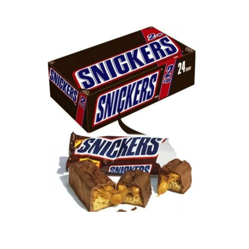 Snickers 35g Hot Selling Wholesale Chocolate Bars Single Buy Snickers