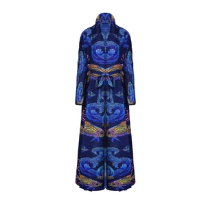 Grace in Every Fold Printed Miyake Abaya High Quality Pleated Stretch Fashion Abaya Polyester Fabric Elegant Ladies
