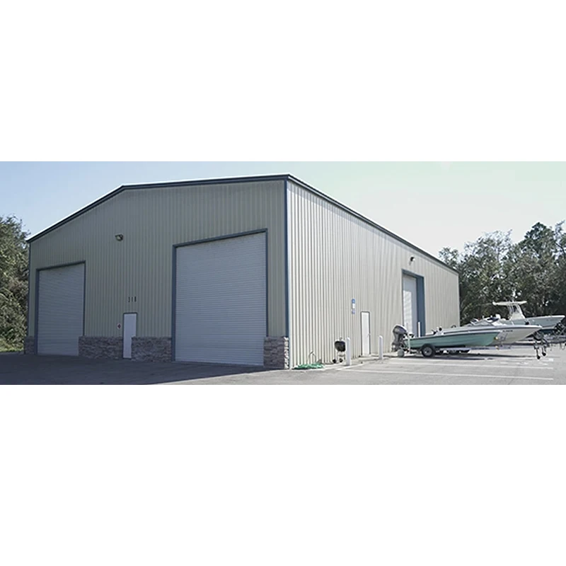 Low Cost Fast Building Metal Garage Storage Building Pole Barn Shed Warehouse