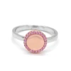 Rose Gold + Rhodium
