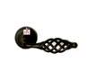 Black powder coated
