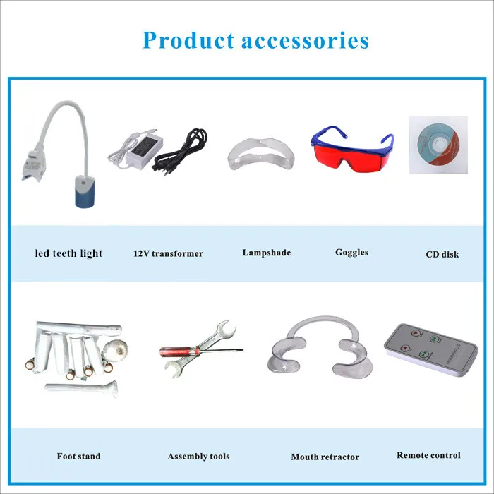 Professional Infrared remote control function teeth whitening accelerator bleaching teeth light