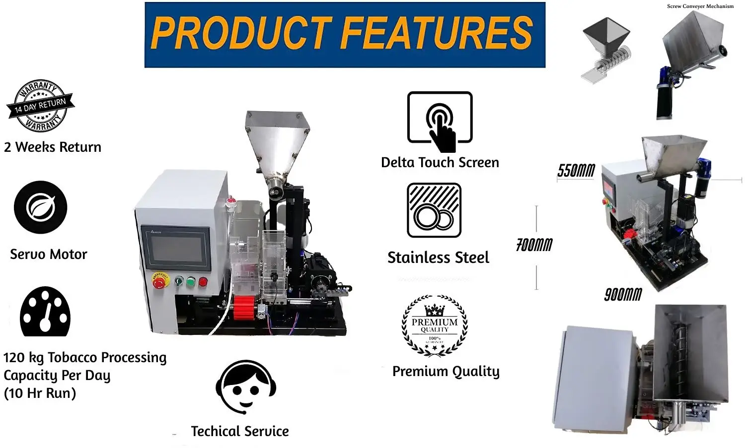 SIGMA  General Cigarette Rolling  Machine 	 Fully Automatic Cigarette Machine Electric Cigarette Machine