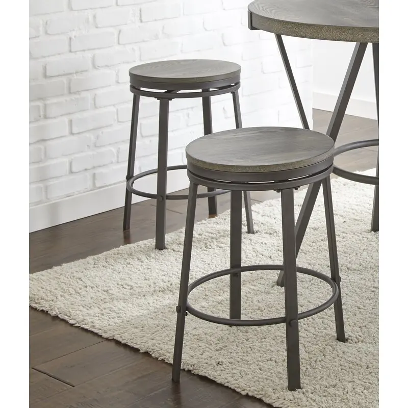 leka swivel 24 counter stool